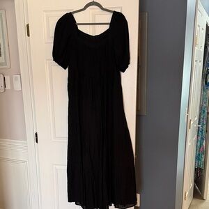 Anthropologie Black Dress